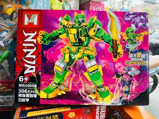 Đồ chơi lắp ráp chủ đề Ninja siêu anh hùng robot có 4 phân loại MG1005A MG1005B MG1005C MG1005D