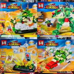 Đồ Chơi Lắp Ráp Dragon Ball - Bộ 4 Phân Loại MG1328A, MG1328B, MG1328C, MG1328D - Đồ Chơi Lego Phát Triển Tư Duy Sáng Tạo