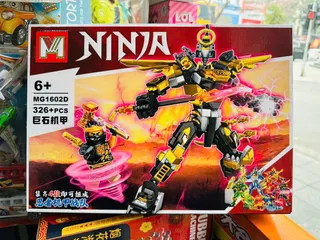 Đồ chơi lắp ráp chủ đề Ninja siêu anh hùng robot có 4 phân loại MG1602A MG1602B MG1602C MG1602D