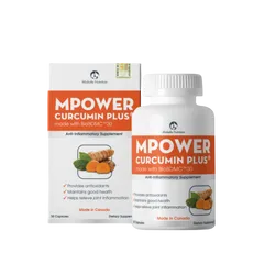 Viên Uống Nghệ Mpower Curcumin Plus - Hỗ Trợ Kháng Viêm, Chống Oxy Hóa Hiệu Quả Cao, Sức Khỏe Dạ Dày, Phục Hồi Nhanh Chóng