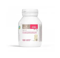 Viên Nhai Bổ Sung Kẽm Bio Island Zinc 120 Viên - Sử Dụng Cho Trẻ Em - Hỗ Trợ Phát Triển Toàn Diện Từ Úc