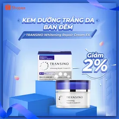 Kem Dưỡng Trắng Da Ban Đêm Transino Whitening Repair Cream EX 35g - Chuyên Sâu, Giúp Giảm Nám, Dưỡng Ẩm Cho Mọi Loại Da