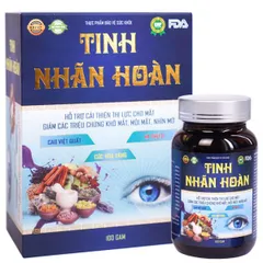Tinh Nhãn Hoàn - Tăng Cường Thị Lực, Giảm Quáng Gà và Mờ Mắt, Hỗ Trợ Sức Khỏe Mắt Từ Thảo Dược Tự Nhiên