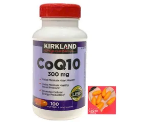 Viên uống Kirkland CoQ10 300mg Mỹ, 100 viên - Hỗ trợ sức khỏe tim mạch, tân trang năng lượng cho cơ thể