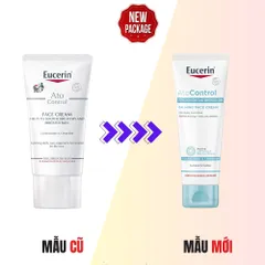 Kem Dưỡng Eucerin AtoControl 50mL - Kem Giảm Ngứa, Viêm Da, Cấp Ẩm Cho Mọi Loại Da, An Toàn Cho Trẻ Em, Da Nhạy Cảm