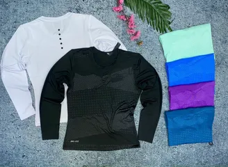 Áo Thun Nữ Dài Tay Thể Thao Chống Nắng Cao Cấp - Chất Thun Lạnh Giữ Nhiệt, Đi Bơi, Tập Gym, Lựu Size S-XL