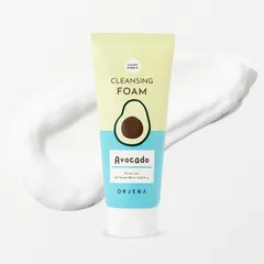 Sữa rửa mặt Orjena chiết xuất quả bơ 180ML - Sạch sâu, giữ ẩm và làm mềm da, phù hợp cho mọi loại da, sản phẩm cao cấp Hàn Quốc