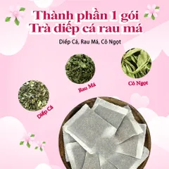 Trà Diếp Cá Rau Má 30 Gói Túi Lọc - Sản Phẩm Tự Nhiên Việt Nam