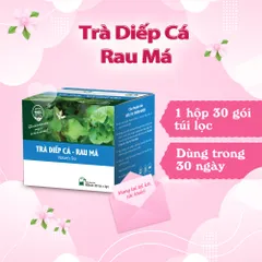 Trà Diếp Cá Rau Má 30 Gói Túi Lọc - Sản Phẩm Tự Nhiên Việt Nam