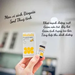 Men vi sinh BioGaia Protectis Baby cho trẻ sơ sinh mẫu mới