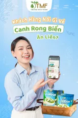 Canh Rong Biển Ăn Liền Tâm Minh Foods - Hộp 4 Gói x 5.5g, Món Ngon Dinh Dưỡng Cho Bé, Không Chất Bảo Quản, Hương Vị Tự Nhiên