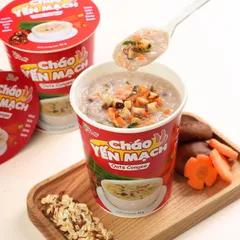 Cháo Yến Mạch Gạo Lứt Ăn Liền Tâm Minh 43g - Giảm Cân Tiện Lợi Dinh Dưỡng Từ Thiên Nhiên, Thực Phẩm Dưỡng Sinh Cho Tâm Hồn
