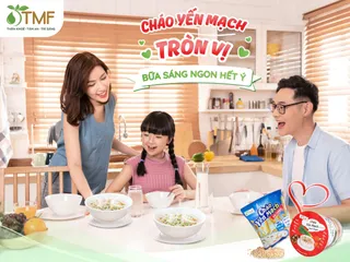 Cháo Yến Mạch Gạo Lứt Ăn Liền Tâm Minh 43g - Giảm Cân Tiện Lợi Dinh Dưỡng Từ Thiên Nhiên, Thực Phẩm Dưỡng Sinh Cho Tâm Hồn
