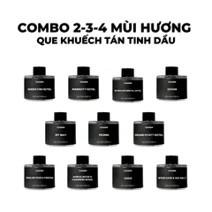 Combo que khuếch tán tinh dầu hương nước hoa, khách sạn iCHARM