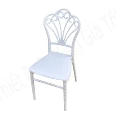 Ghế nhựa sự kiện dáng Chiavari - Tiffany - Queen - King  - đúc nhựa nguyên khối