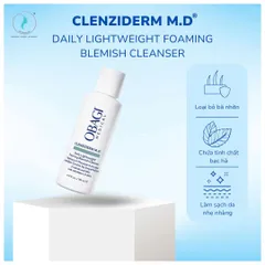 Sữa Rửa Mặt Obagi Foaming Blemish Cleanser 7 Tác Dụng - Làm Sạch Mụn, Tẩy Tế Bào Chết, Dành Cho Da Dầu Mụn, 2% Salicylic Acid