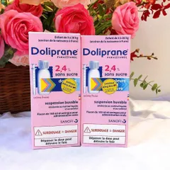 Siro hạ sốt Doliprane Pháp 0M+