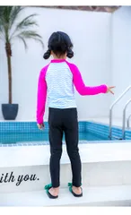 Quần Bơi Dài Trẻ Em Chống Nắng Nhanh Khô - Quần Thể Thao Kín Chân Co Giãn Cao cho Bé Trai Bé Gái, Thời Trang Mùa Hè