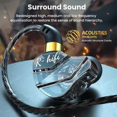 Tai Nghe Gaming Có Dây In-Ear Poermax M35 Đen - Chất Lượng Âm Thanh Rõ Ràng, Sắc Nét Thích Hợp Cho PC và Chơi Game