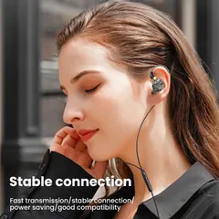 Tai Nghe Gaming Có Dây In-Ear Poermax M35 Đen - Chất Lượng Âm Thanh Rõ Ràng, Sắc Nét Thích Hợp Cho PC và Chơi Game