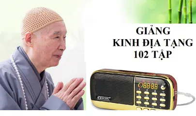 Loa Giảng Kinh Địa Tạng BKK 102 Tập - Thiết Bị Nghe Pháp Chất Lượng Cao với Thẻ Nhớ và Dây Sạc