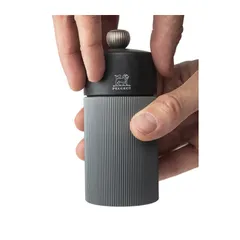 Cối Xay Tiêu Peugeot 12cm Màu Xám Carbon - Dụng cụ nhà bếp hiện đại với lưỡi xay thép không gỉ và núm chỉnh độ mịn tiện lợi