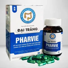 Viên Uống Giảm Chướng Bụng Đầy Hơi, Hỗ Trợ Đại Tràng Pharvie ( Hộp 60 Viên )