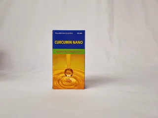 Viên Uống Curcumin Nano Chiết Xuất Củ Nghệ Vàng Hỗ Trợ Giảm Đau Dạ Dày, Tá Tràng (Hộp 30 viên)