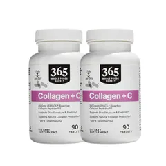 Viên Uống Collagen +C 2500mg 90 Tablets – 365 Whole Foods Market