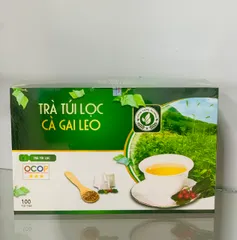 Trà Túi Lọc Cà Gai Leo - Thải Độc Gan, Giải Rượu, Thảo Mộc Tự Nhiên, Hỗ Trợ Tiêu Hóa, 250g (100 Túi)
