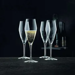 Bộ 4 Ly Champange Nachtmann Vinova - Pha Lê Sang Trọng, Quà Tặng Đặc Biệt cho Ngày Cưới, Tân Gia, Lễ Hội