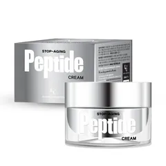 Kem Dưỡng Ẩm Peptide W.Skin Laboratory Stop-Aging 50g - Giảm Nếp Nhăn, Tăng Đàn Hồi Da, Nhập Khẩu Hàn Quốc