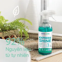 Xịt Tẩy Cặn Canxi Nước Cứng Stanhome Express Shine 500ml - Làm Sạch Nhà Tắm Tự Nhiên Hiệu Quả Trong 1 Phút