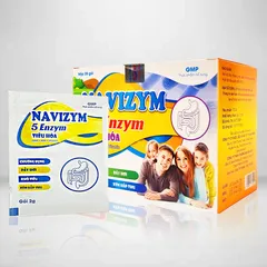 Enzym Tiêu Hóa, Men Tiêu Hoá Navizym Dạng Bột Hỗ Trợ Trẻ Biếng Ăn, Kém Hấp Thu, Đề Kháng Kém (Hộp/20 gói)