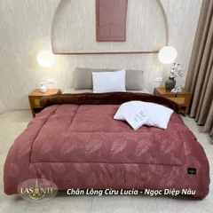 Chăn Lông Cừu Lucia Ngọc Diệp - Chăn Lông Cừu Chính Hãng Lasante