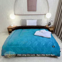Chăn Lông Cừu Lucia Ngọc Diệp - Chăn Lông Cừu Chính Hãng Lasante