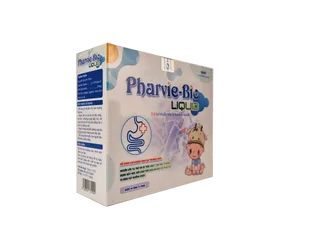 Lợi Khuẩn, Men Tiêu Hoá Pharvie-Bio Liquid Hỗ Trợ Tiêu Hóa Đường Ruột (Hộp/20 ống)