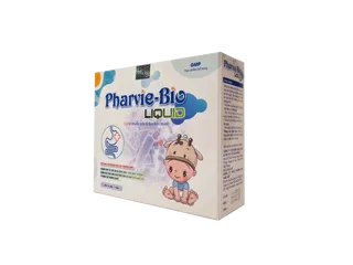 Lợi Khuẩn, Men Tiêu Hoá Pharvie-Bio Liquid Hỗ Trợ Tiêu Hóa Đường Ruột (Hộp/20 ống)