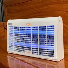 Đèn Bắt Muỗi KTP-30W - Đèn Diệt Côn Trùng Chất Liệu Sơn Tĩnh Điện, Phạm Vi Ø 80m2, Bảo Hành 3 Năm