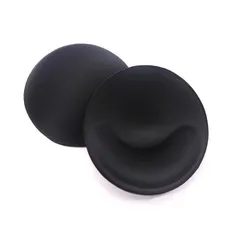 Set 2 Miếng Mút Đệm Độn Ngực Mềm Mại Cho Áo Bra, Yoga, Đầm Bơi - Nâng Ngực Quyến Rũ Màu Da và Đen