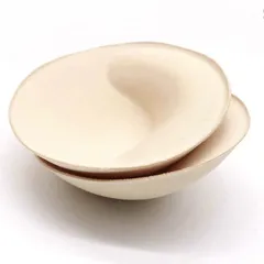 Set 2 Miếng Mút Đệm Độn Ngực Mềm Mại Cho Áo Bra, Yoga, Đầm Bơi - Nâng Ngực Quyến Rũ Màu Da và Đen