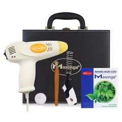 Máy Xông Ngải Cứu Maxonga HL01 - Thiết Bị Chăm Sóc Sức Khỏe Từ Thiên Nhiên, Điều Trị Đau Nhức và Viêm Xoang Tại Nhà