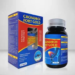 Viên Uống CHONDROI FORT GOLD Hỗ Trợ Giảm Đau Khớp, Viêm Khớp (Hộp 60 viên)