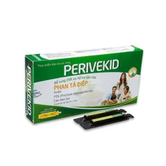 Ống Uống PERIVEKID Bổ Sung Chất Xơ Và Phan Tả Diệp, Hỗ Trợ Tiêu Hóa, Giảm Táo Bón (Hộp 20 ống)