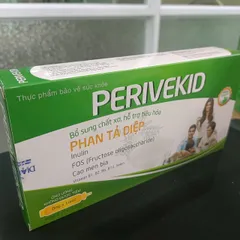 Ống Uống PERIVEKID Bổ Sung Chất Xơ Và Phan Tả Diệp, Hỗ Trợ Tiêu Hóa, Giảm Táo Bón (Hộp 20 ống)