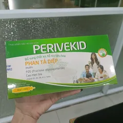Ống Uống PERIVEKID Bổ Sung Chất Xơ Và Phan Tả Diệp, Hỗ Trợ Tiêu Hóa, Giảm Táo Bón (Hộp 20 ống)