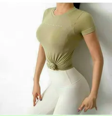 Áo thun thể thao nữ ôm body co giãn đa chiều