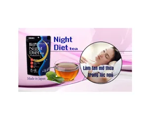 Trà giảm cân Orihiro Night Diet Tea 20 gói - Hỗ trợ giảm cân hiệu quả, thanh lọc cơ thể, không chứa caffeine, an toàn cho sức khỏe.