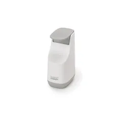 Bình xà phòng Joseph Joseph 70512 Slim Compact - Thiết kế hiện đại màu trắng xám, bơm không nhỏ giọt, tiện lợi cho không gian nhỏ