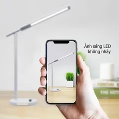 Đèn Bàn Học LED Chống Cận 8W - Tích Hợp Sạc Điện Thoại Không Dây, 3 Chế Độ Ánh Sáng, Thiết Kế Hiện Đại, Tiện Lợi Cho Học Tập